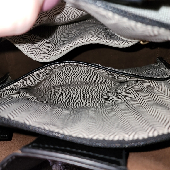 JEN & CO. Hobo Boho Bag - Shoulder Bag Olivia Animal Print Contrast Strap - Picture 11 of 16